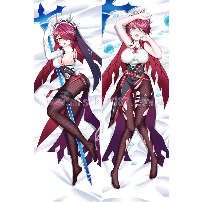 Genshin Impact Dakimakura Rosaria Body Pillow Case 04 - Click Image to Close