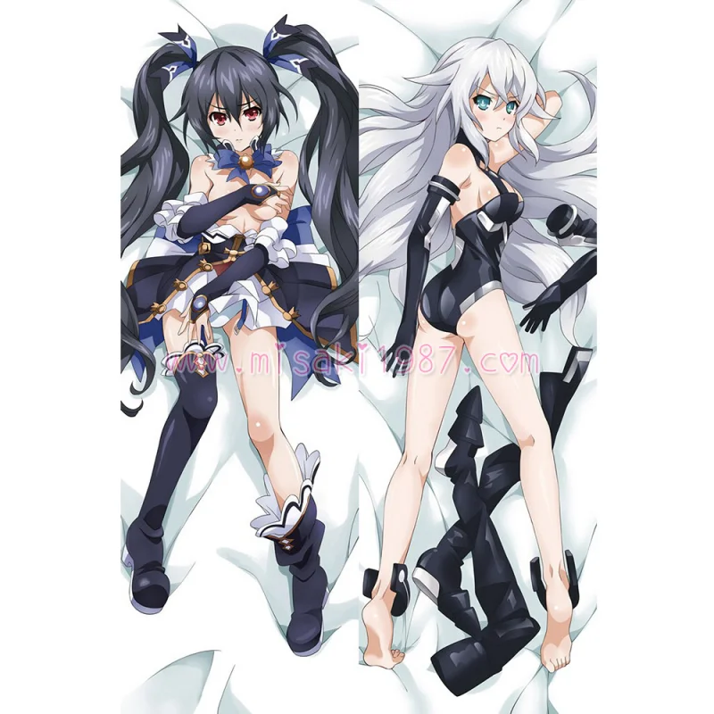 Hyperdimension Neptunia Dakimakura Noire Body Pillow Case 03 - Click Image to Close