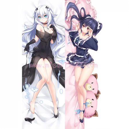 Hyperdimension Neptunia Dakimakura Noire Body Pillow Case 04