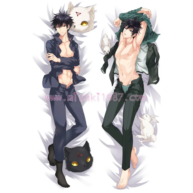 Jujutsu Kaisen Dakimakura Fushiguro Megumi Body Pillow Case 02 - Click Image to Close