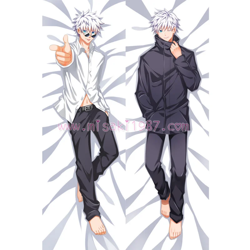 Jujutsu Kaisen Dakimakura Satoru Gojo Body Pillow Case 04 - Click Image to Close