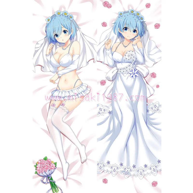 Re:Zero Dakimakura Rem Body Pillow Case 28 - Click Image to Close
