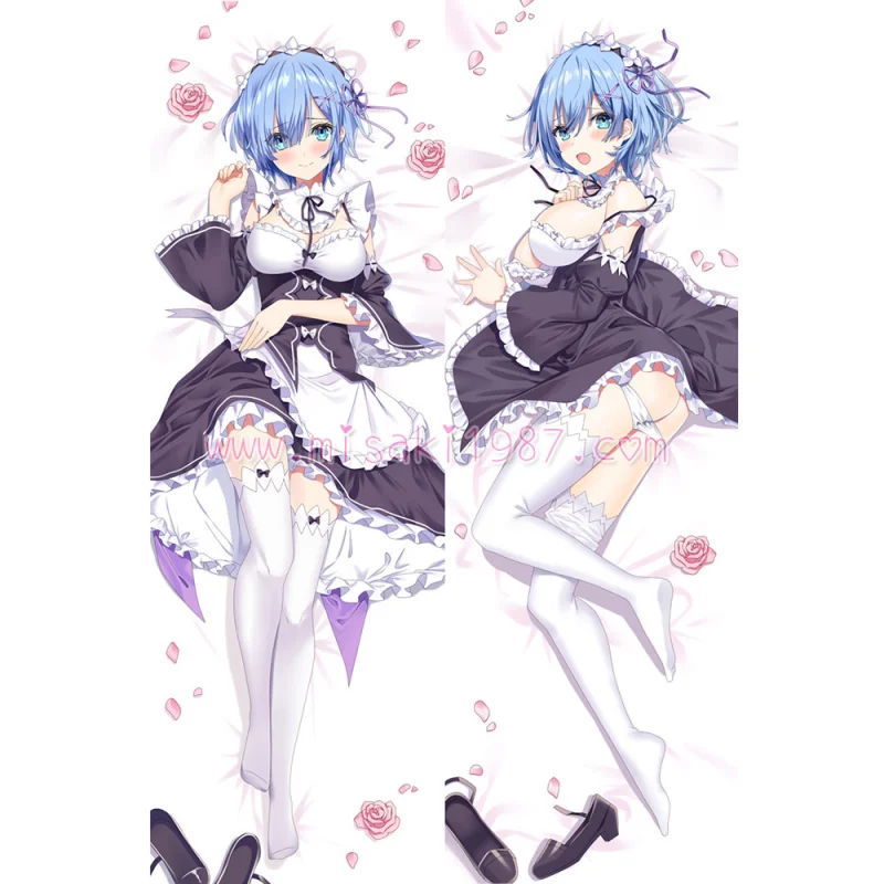 Re:Zero Dakimakura Rem Body Pillow Case 29 - Click Image to Close