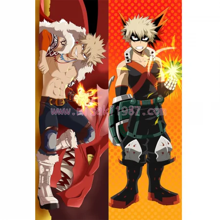 My Hero Academia Dakimakura Katsuki Bakugo Body Pillow Case 02