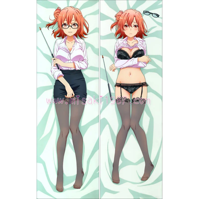 My Teen Romantic Comedy SNAFU Dakimakura Yuigahama Yui Body Pillow Case 03 - Click Image to Close