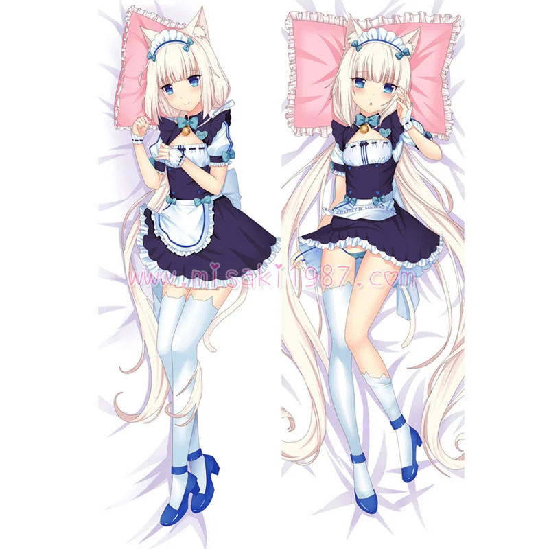 Nekopara Dakimakura Vanilla Body Pillow Case 03 - Click Image to Close