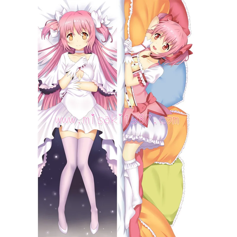 Puella Magi Madoka Magica Dakimakura Madoka Kaname Body Pillow Case 02 - Click Image to Close