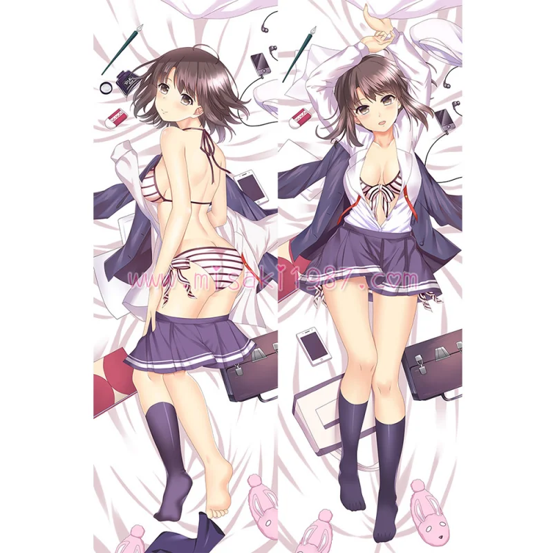 Saekano Dakimakura Megumi Katou Body Pillow Case 08 - Click Image to Close