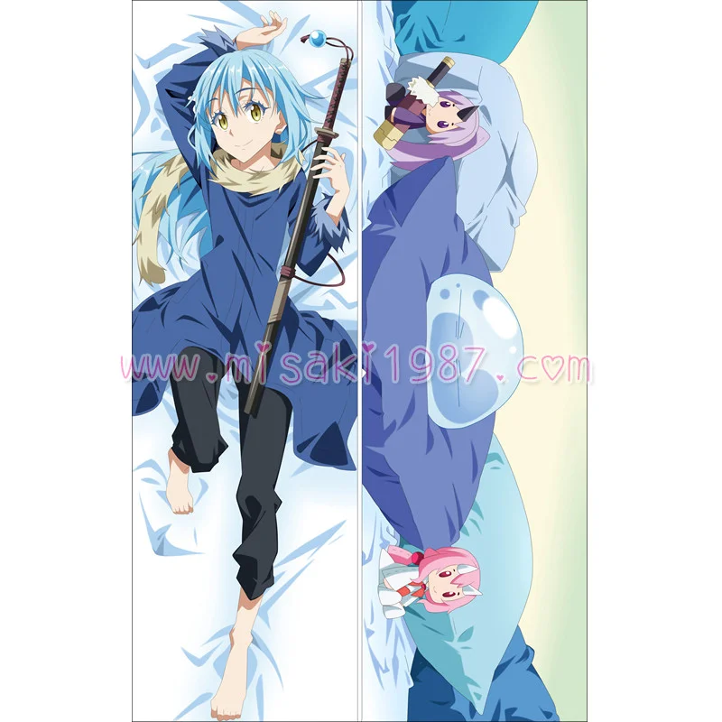 That Time I Got Reincarnated as a Slime Dakimakura Rimuru Body Pillow Case 03 - Click Image to Close
