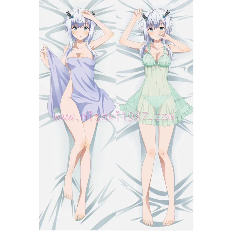The Misfit of Demon King Academy Dakimakura Misha Necron Body Pillow Case 02 - Click Image to Close