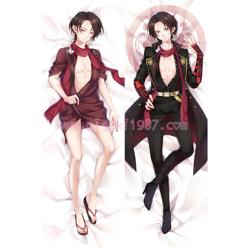 Touken Ranbu Dakimakura Kashuu Kiyomitsu Body Pillow Case - Click Image to Close