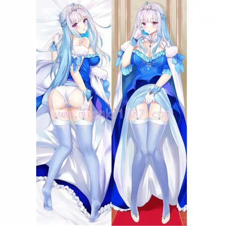 Virtual YouTuber Dakimakura Amatsuka Uto Body Pillow Case