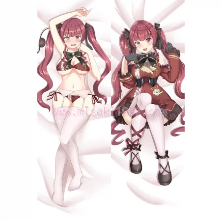 Virtual Youtuber Dakimakura Houshou Marine Body Pillow Case 03