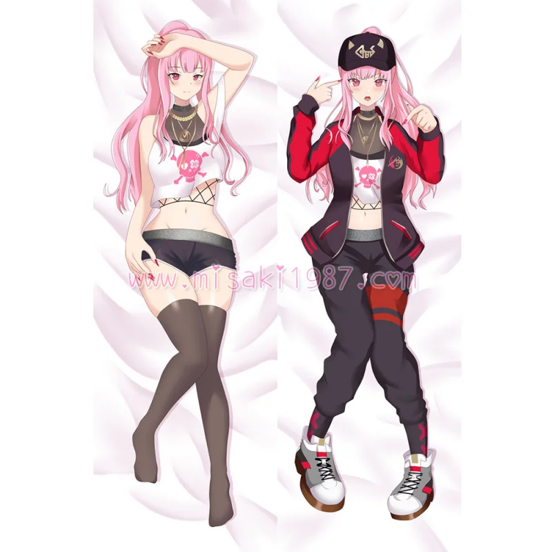 Virtual YouTuber Dakimakura Mori Calliope Body Pillow Case - Click Image to Close