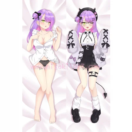 Virtual YouTuber Dakimakura Tokoyami Towa Body Pillow Case