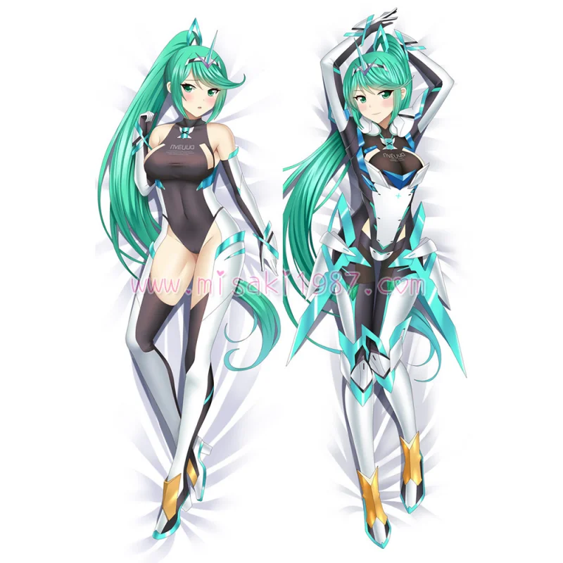 Xenoblade 2 Dakimakura Pneuma Body Pillow Case - Click Image to Close