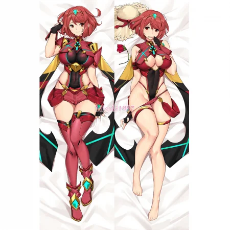 Xenoblade 2 Dakimakura Pyra Body Pillow Case 02