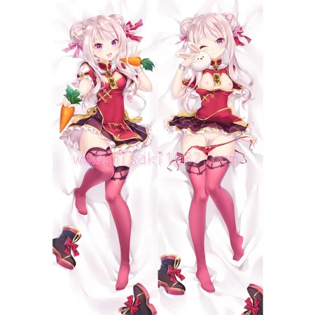 Virtual YouTuber Dakimakura Tanaka Hime Body Pillow Case 02
