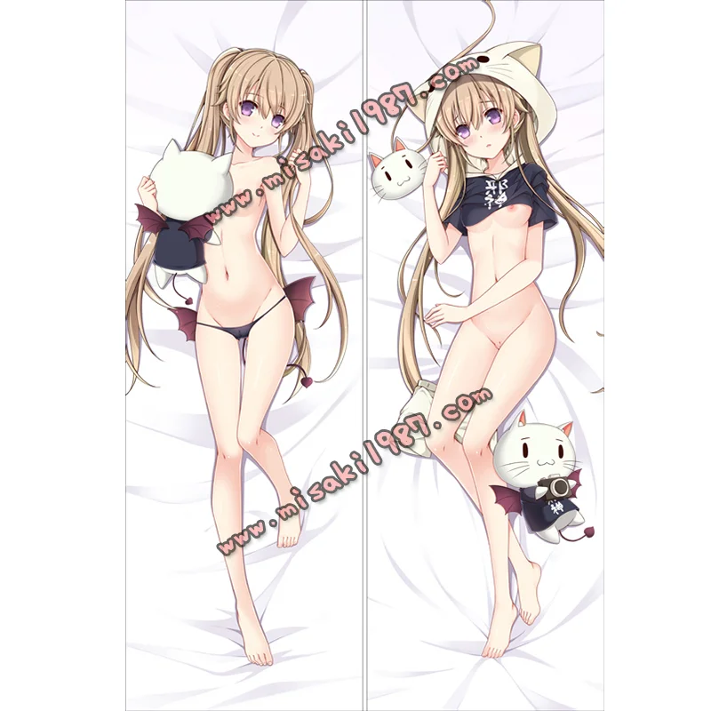 Ao no Kanata no Four Rhythm Dakimakura Arisaka Mashiro Body Pillow Case 02 - Click Image to Close