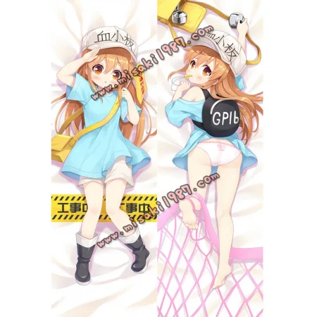 Cells at Work! Hataraku Saibou Dakimakura Kesshouban Body Pillow Case