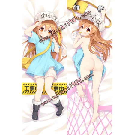 Cells at Work! Hataraku Saibou Dakimakura Kesshouban Body Pillow Case 02