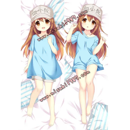 Cells at Work! Hataraku Saibou Dakimakura Kesshouban Body Pillow Case 04