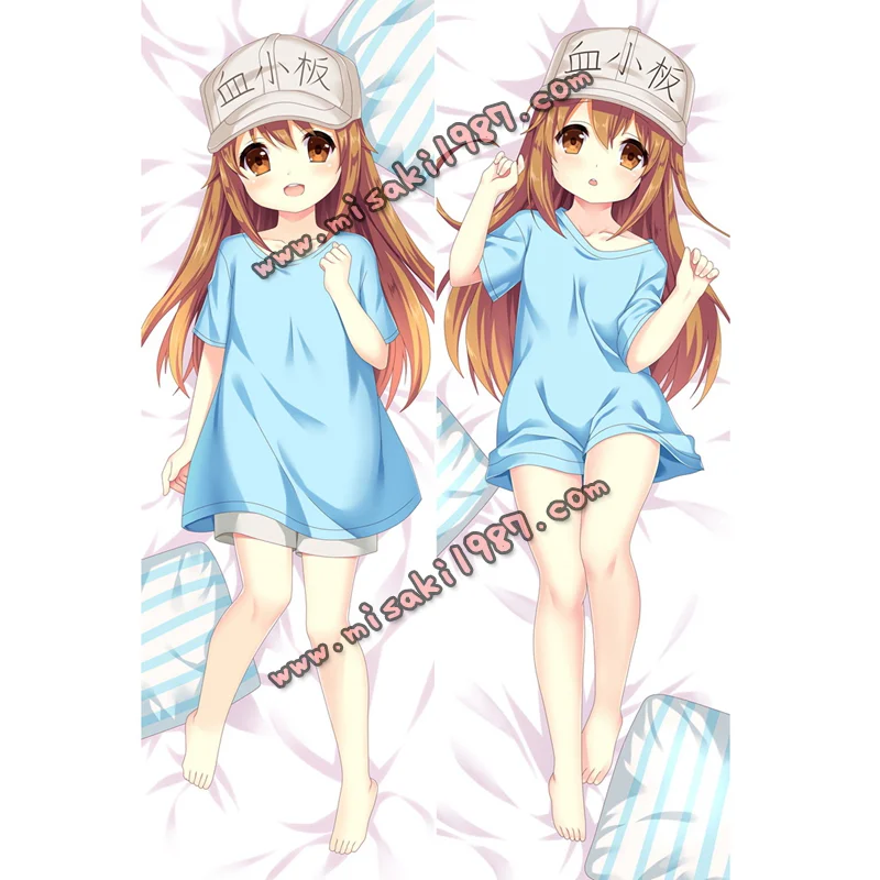 Cells at Work! Hataraku Saibou Dakimakura Kesshouban Body Pillow Case 04 - Click Image to Close
