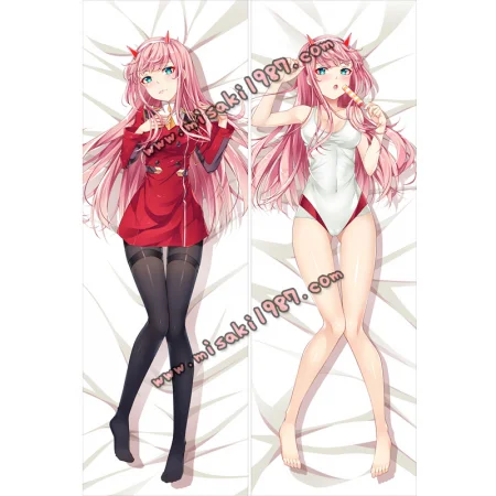DARLING in the FRANXX Dakimakura Zero Two 02 Body Pillow Case 21
