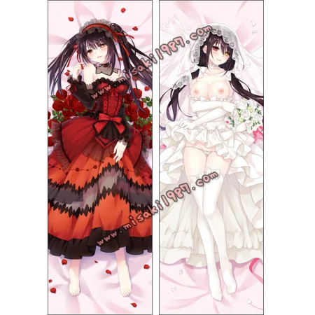 Date a Live Dakimakura Kurumi Tokisaki Body Pillow Case 08