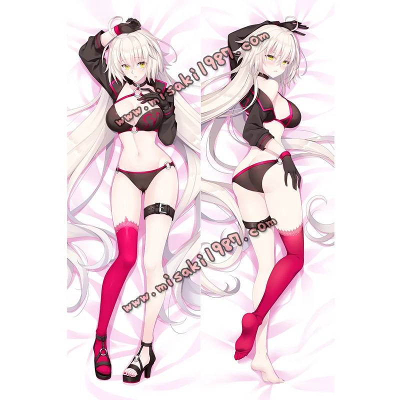 Fate/Grand Order Dakimakura Jeanne d'Arc Body Pillow Case 06 - Click Image to Close