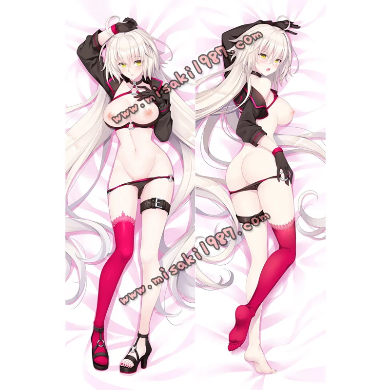 Fate/Grand Order Dakimakura Jeanne d'Arc Body Pillow Case 07 - Click Image to Close