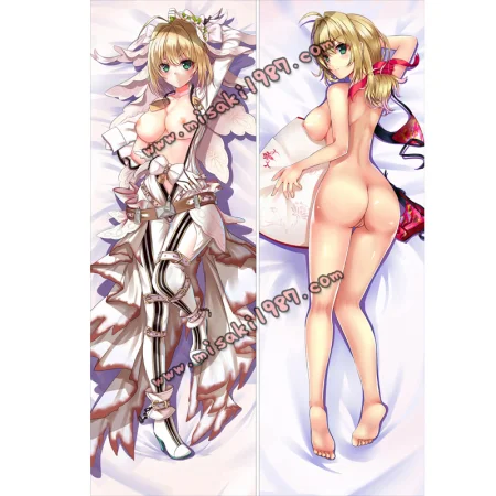 Fate/Extra CCC Dakimakura Saber Bride Body Pillow Case 02