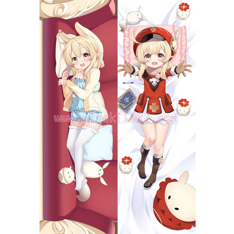 Genshin Impact Dakimakura Klee Body Pillow Case 04 - Click Image to Close