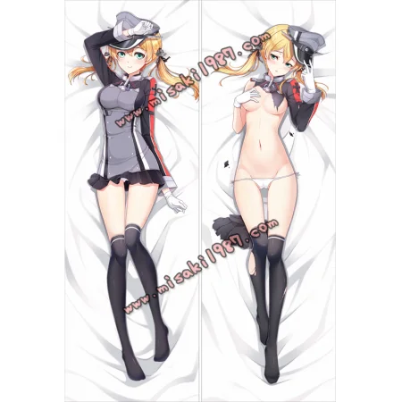 Kantai Collection KanColle Dakimakura Prinz Eugen Body Pillow Case 02