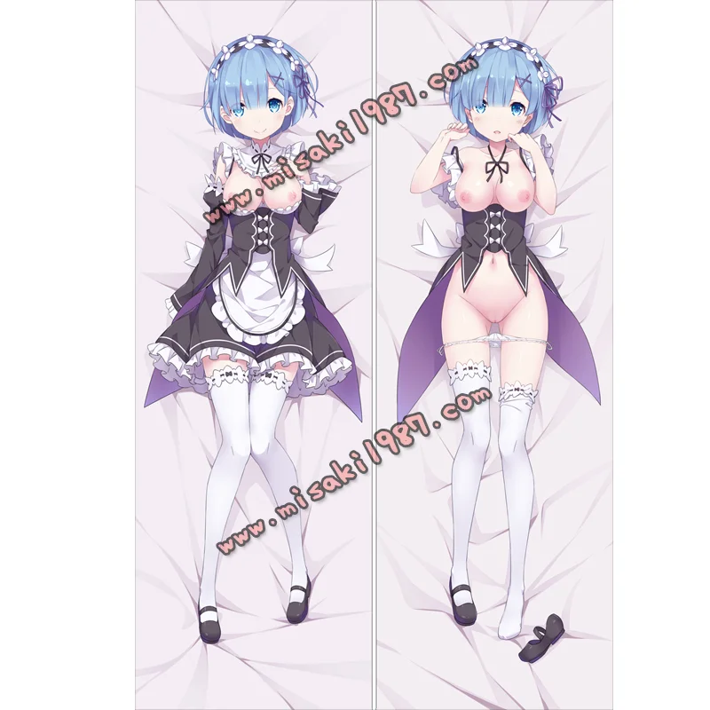 Re:Zero Dakimakura Rem Body Pillow Case 02 - Click Image to Close