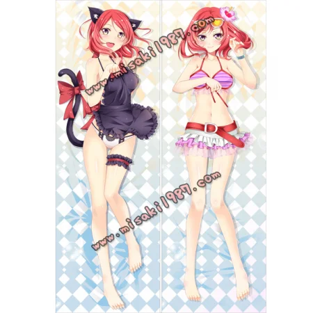 Love Live! Dakimakura Nishikino Maki Body Pillow Case 03