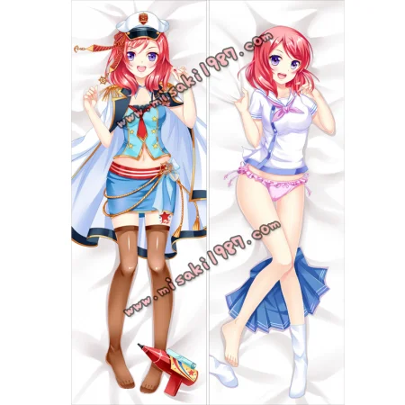 Love Live! Dakimakura Nishikino Maki Body Pillow Case 05