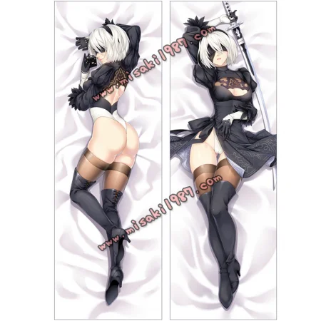 NieR:Automata Dakimakura 2B Body Pillow Case 04