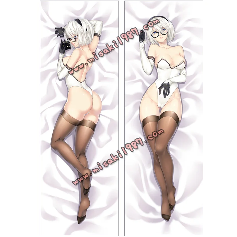 NieR:Automata Dakimakura 2B Body Pillow Case 05 - Click Image to Close
