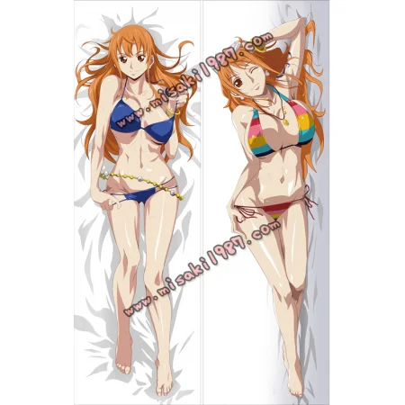 One Piece Dakimakura Nami Body Pillow Case