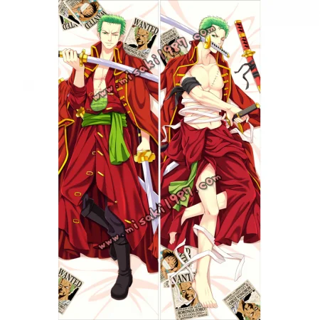 One Piece Dakimakura Roronoa Zoro Body Pillow Case
