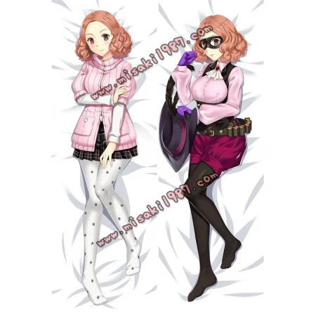 Persona 5 Dakimakura Haru Okumura Body Pillow Case