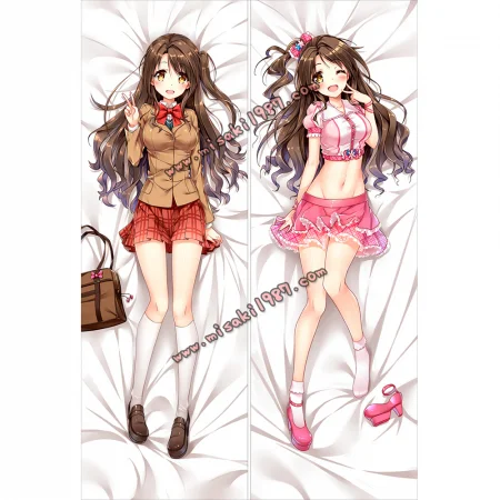 The Idolmaster Cinderella Girls Dakimakura Uzuki Shimamura Body Pillow Case