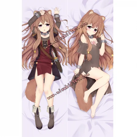 The Rising of the Shield Hero Dakimakura Raphtalia Body Pillow Case