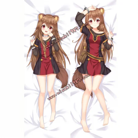 The Rising of the Shield Hero Dakimakura Raphtalia Body Pillow Case 03