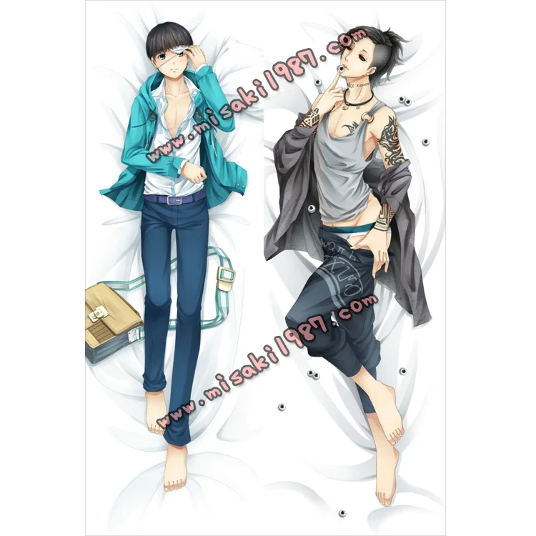 Tokyo Ghoul Dakimakura Ken Kaneki Uta Body Pillow Case 02 - Click Image to Close