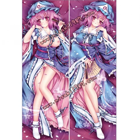 Touhou Project Dakimakura Yuyuko Saigyouji Body Pillow Case