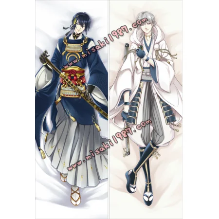 Touken Ranbu Dakimakura Mikazuki Munechika Tsurumaru Kuninaga Body Pillow Case