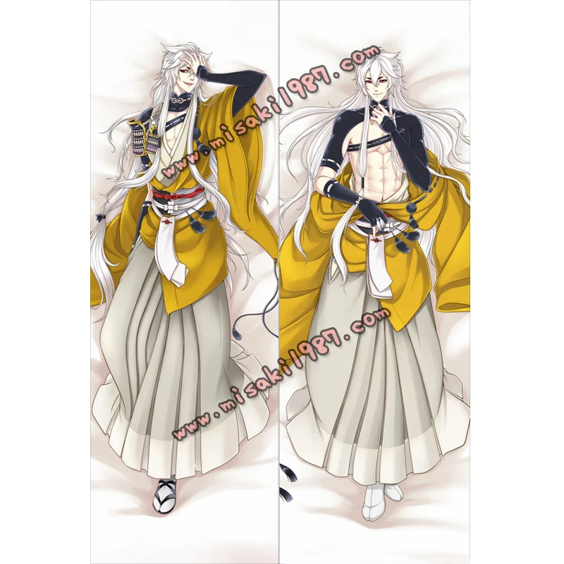 Touken Ranbu Dakimakura Kogitsunemaru Body Pillow Case - Click Image to Close
