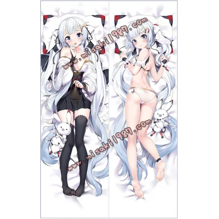 Vocaloid Dakimakura Snow Body Pillow Case